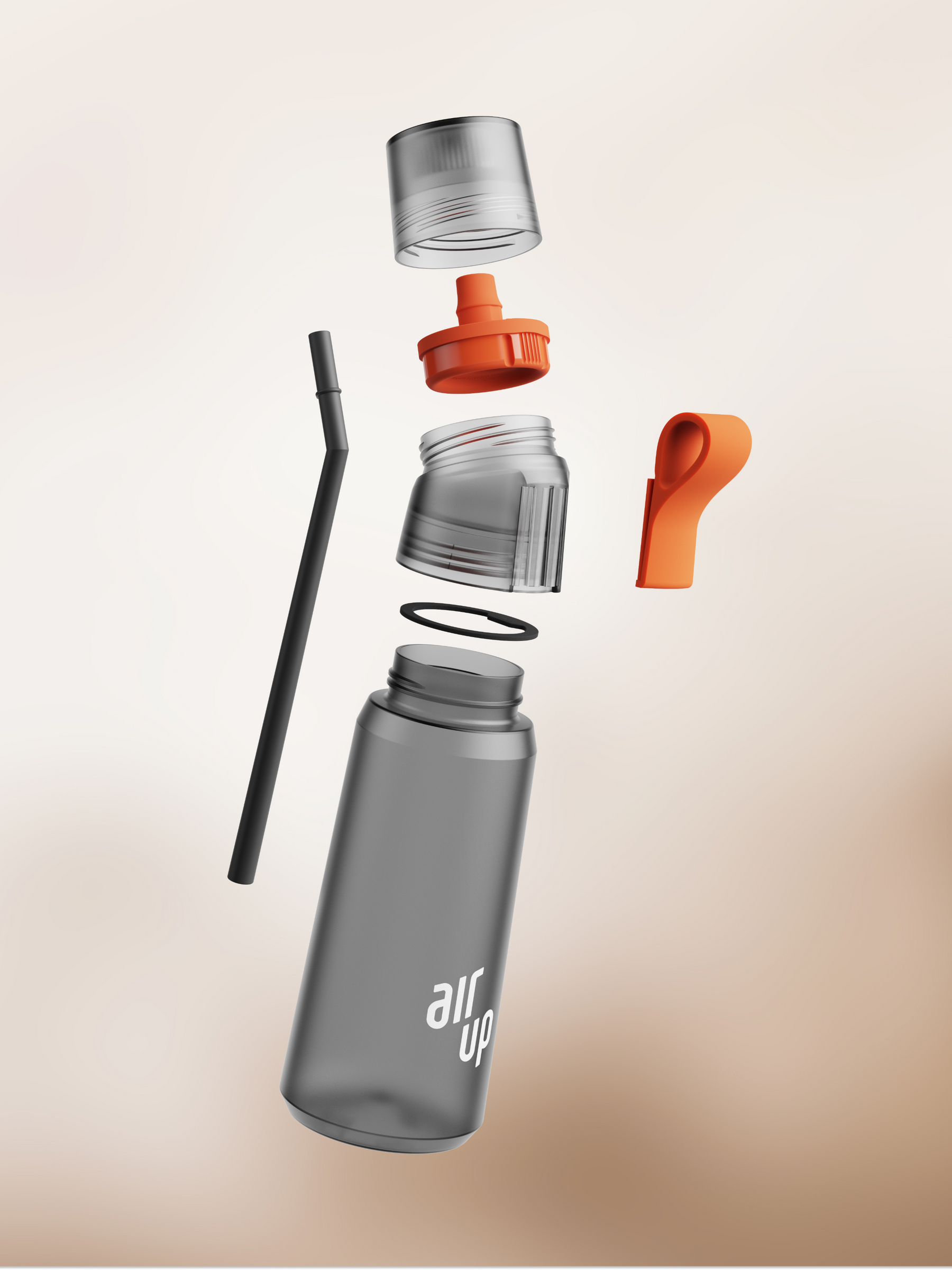 Gen air up® Twist Pro 1000 ml Charcoal Grey