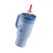 890 ml air up® Tumbler with Handle Dusky Blue