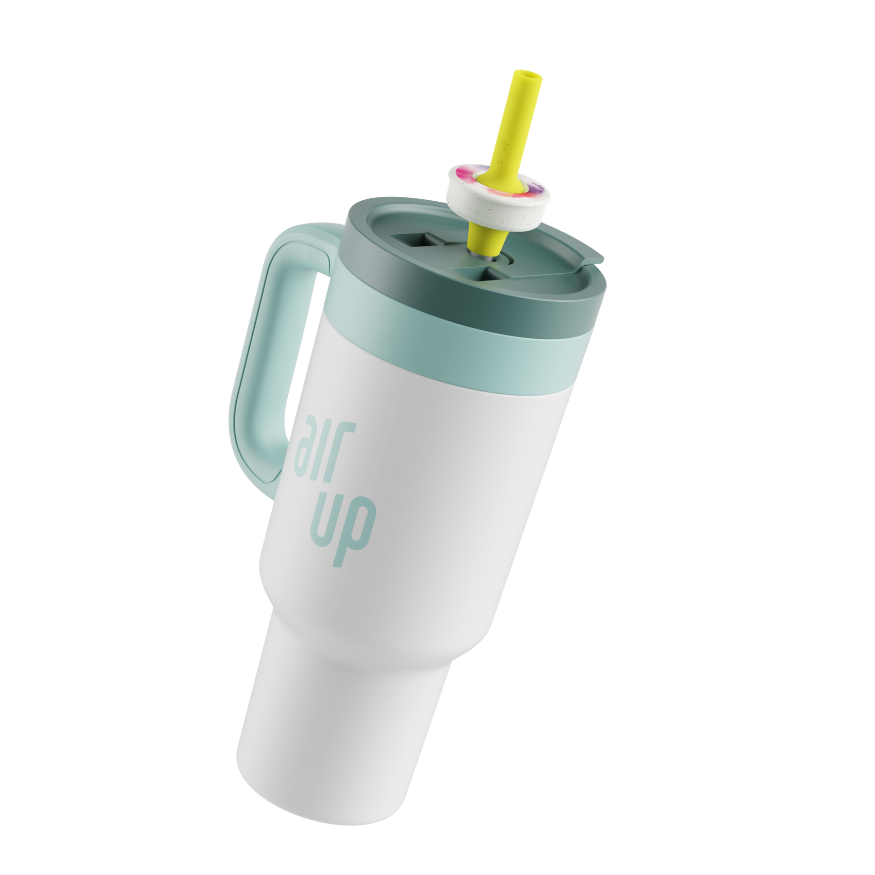air up® Tumbler with Handle 1200 ml White Spearmint
