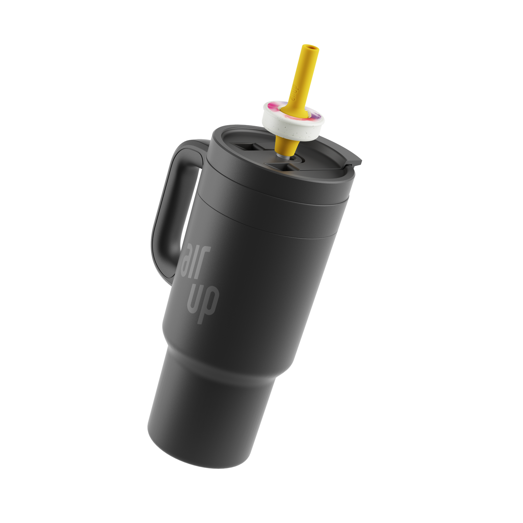 Pitch Black air up® Tumbler with Handle 890 ml