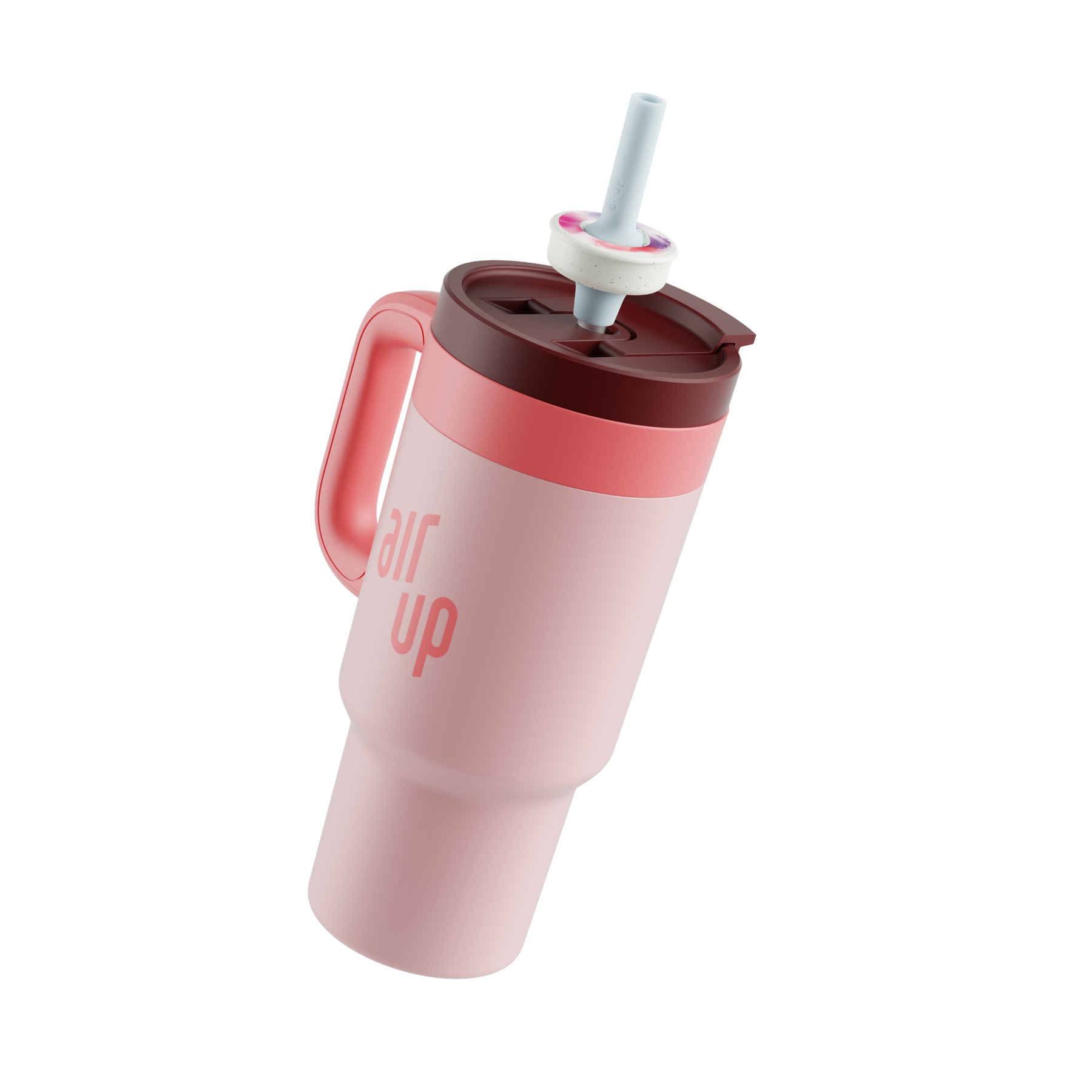 air up® Tumbler with Handle Coral Pink 890 ml