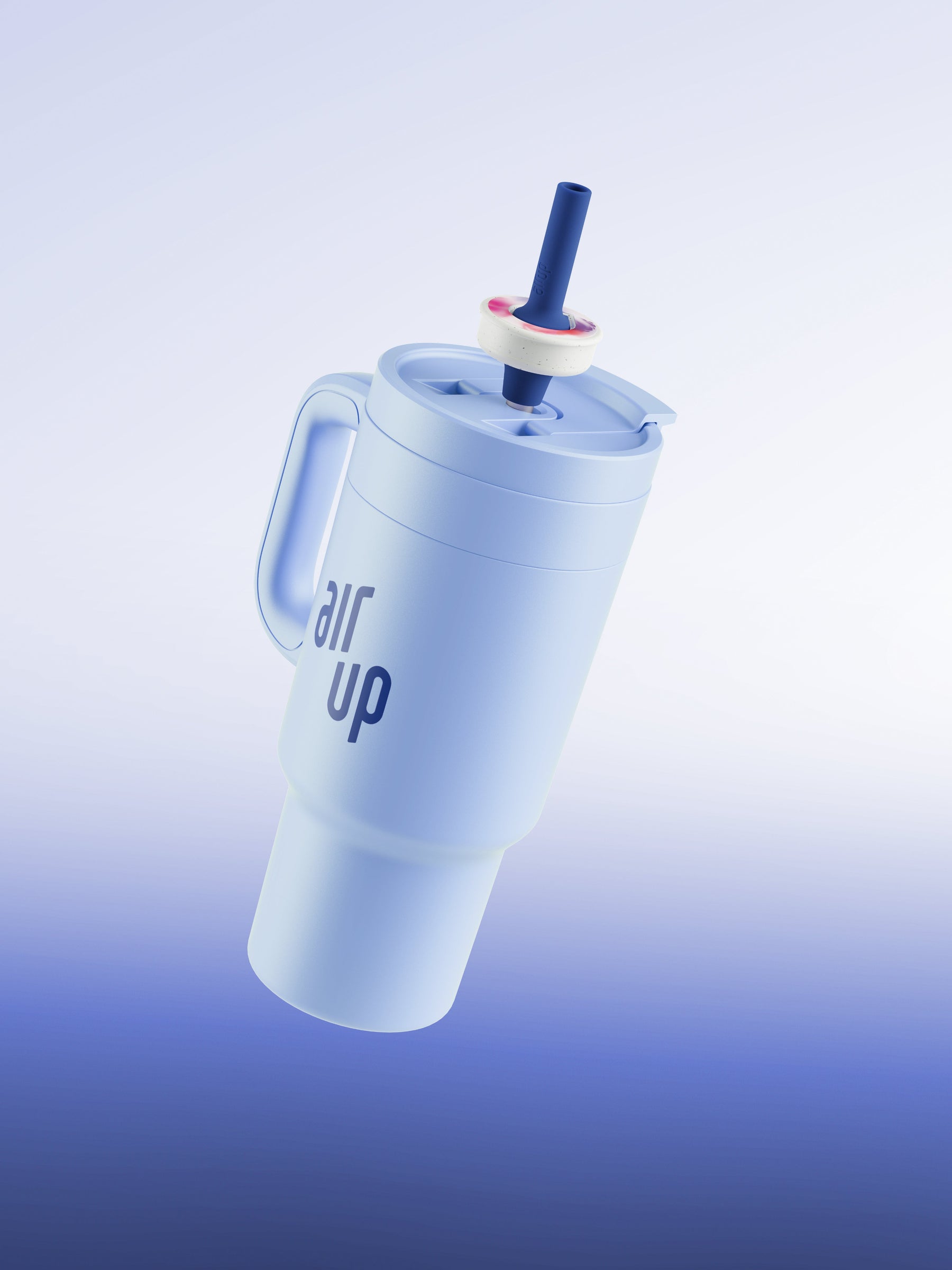 Blue Cornflower air up® Tumbler mit Griff 890 ml