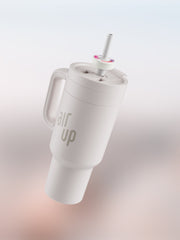 1200 ml air up® Tumbler with Handle Creamy White