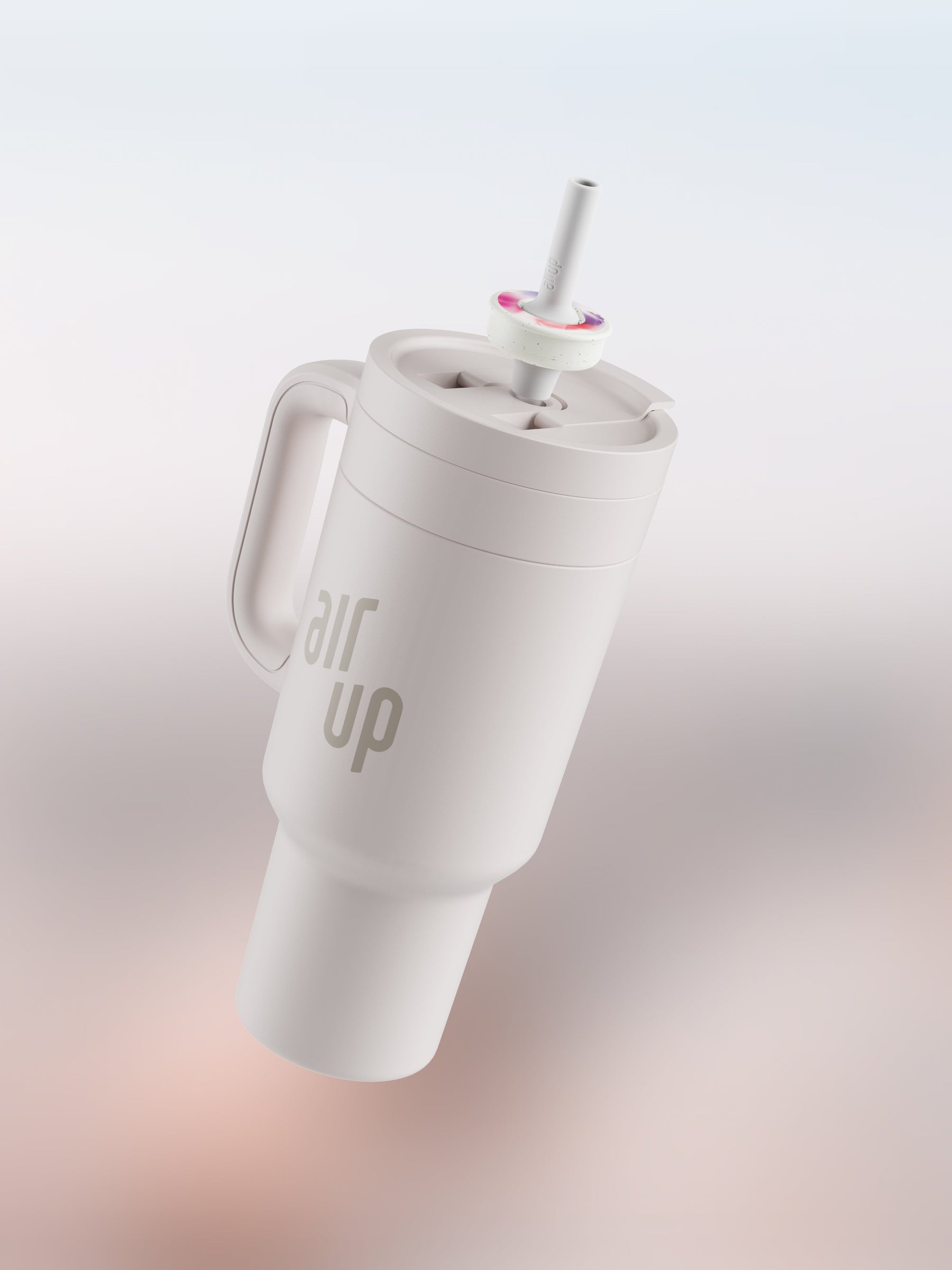 1200 ml air up® Tumbler with Handle Creamy White