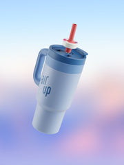890 ml air up® Tumbler with Handle Dusky Blue