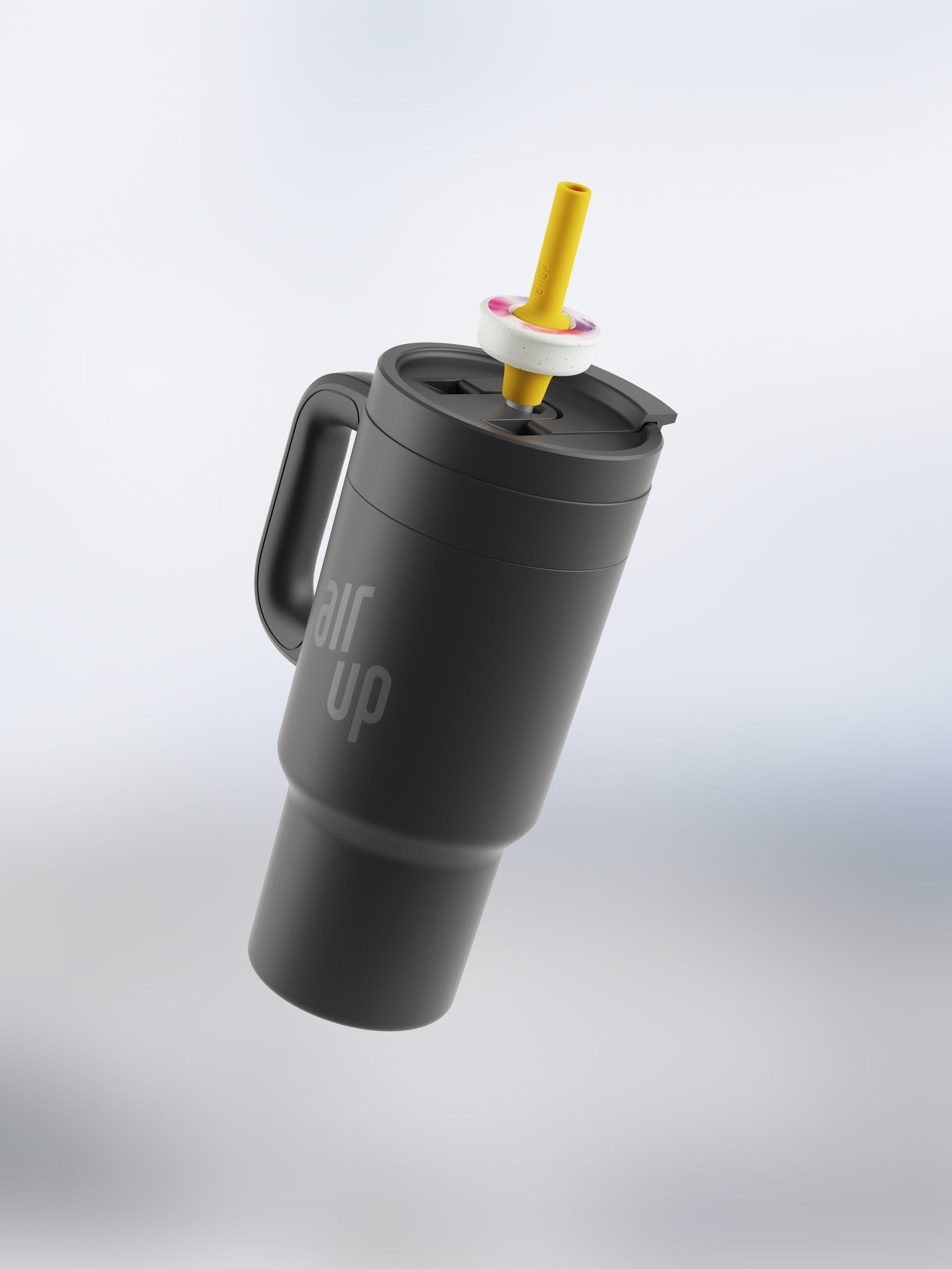 Pitch Black air up® Tumbler with Handle 890 ml