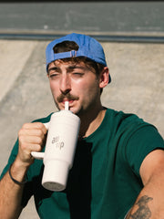 air up® Tumbler with Handle 890 ml Creamy White