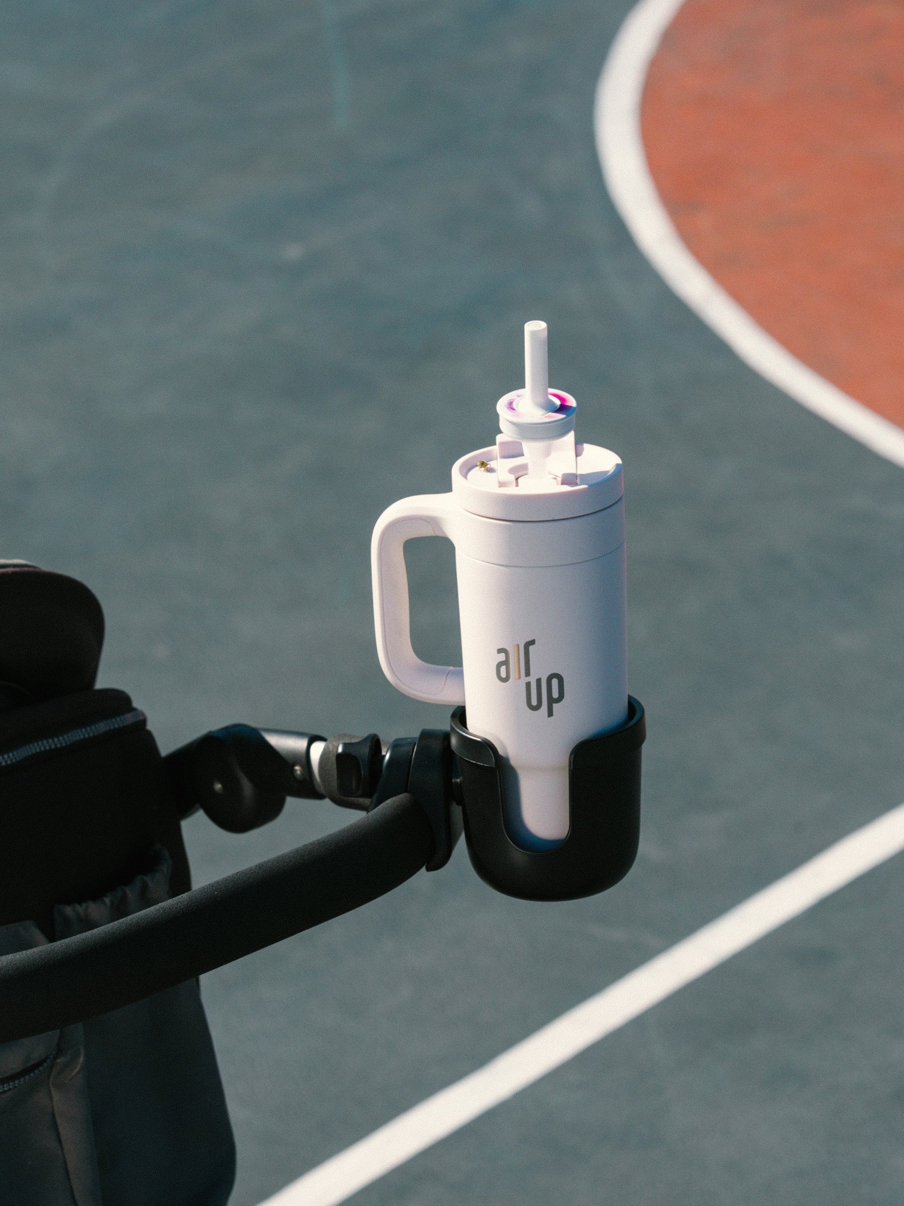 air up® Tumbler with Handle 890 ml Creamy White
