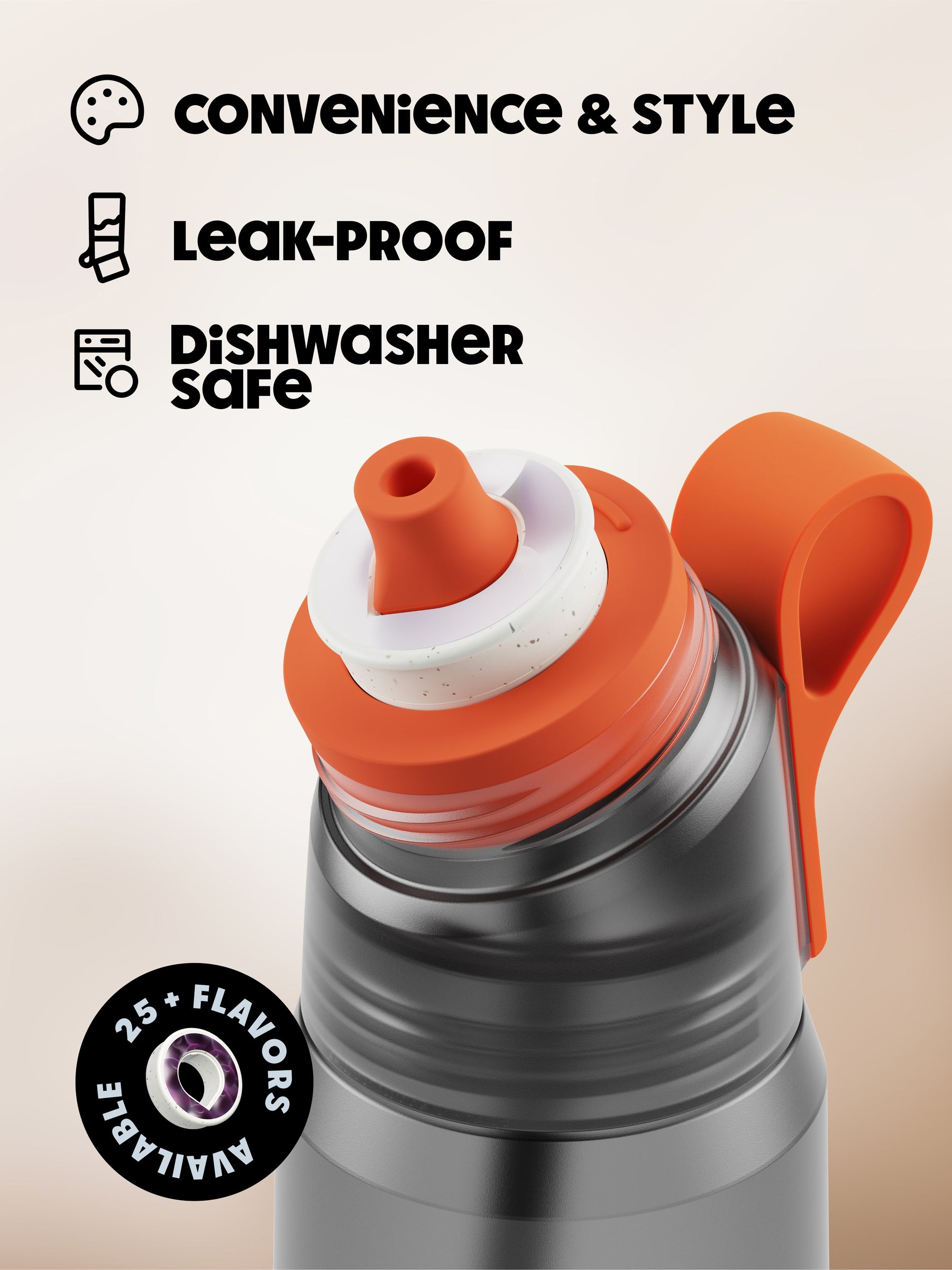 Gen air up® Twist Pro 1000 ml Charcoal Grey