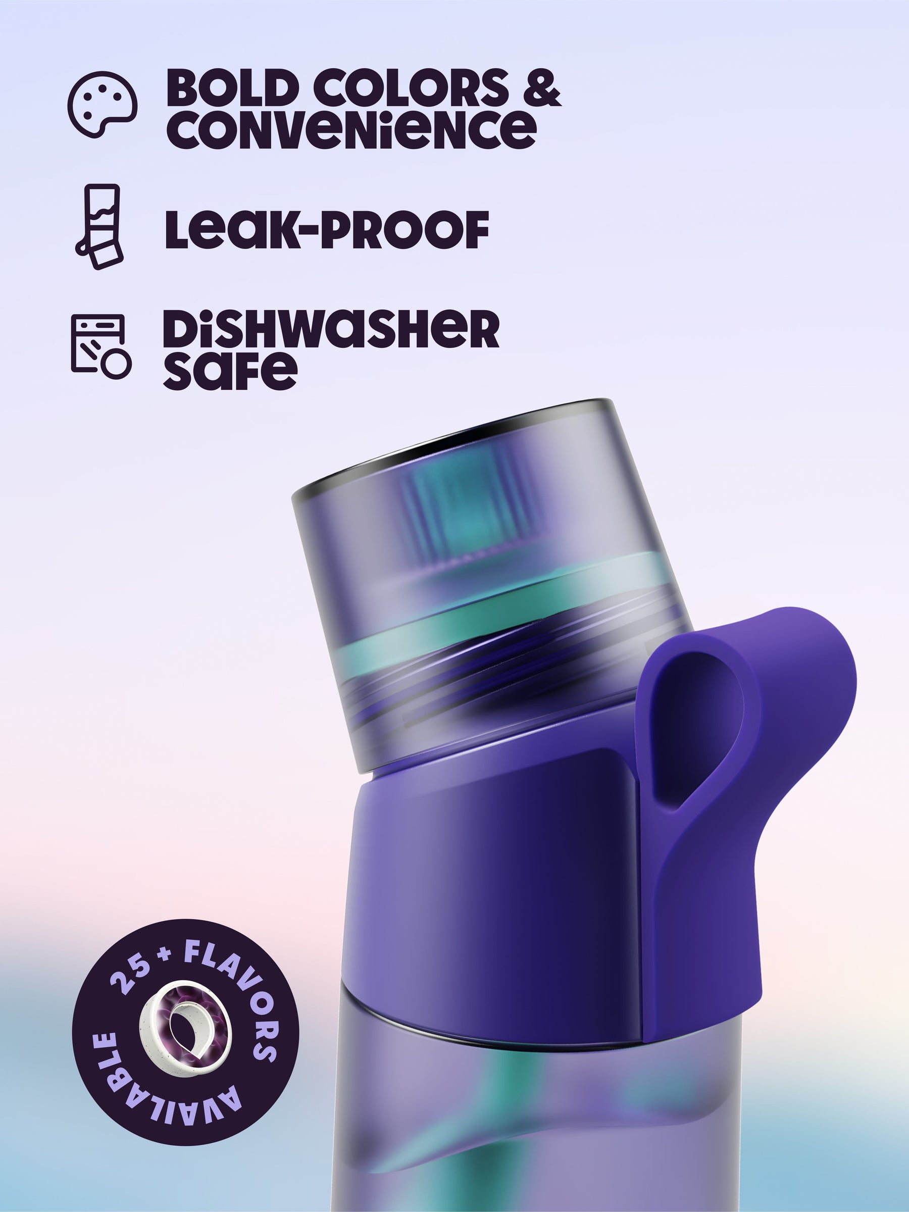 600 ml air up® Twist Pro Purple Strike