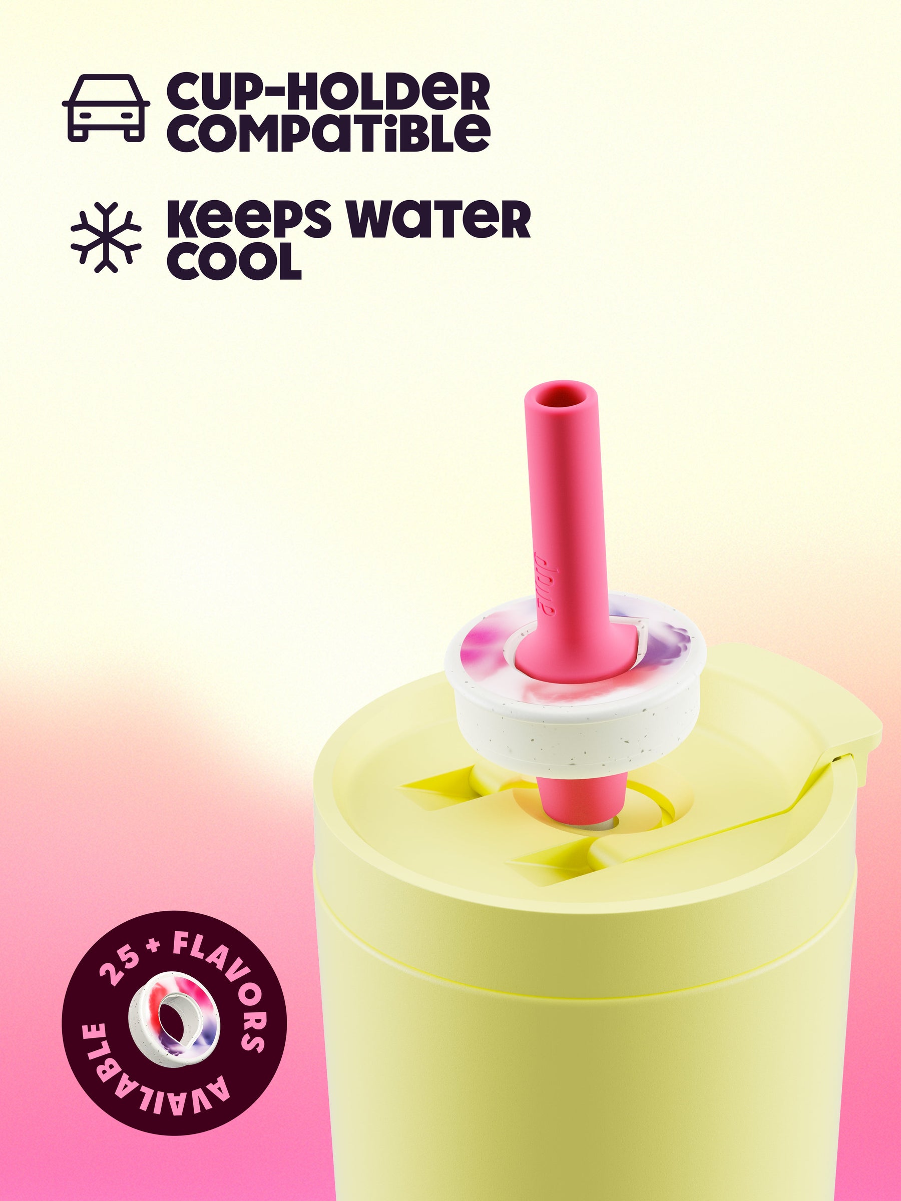 700 ml air up® Tumbler Buttercup Pink
