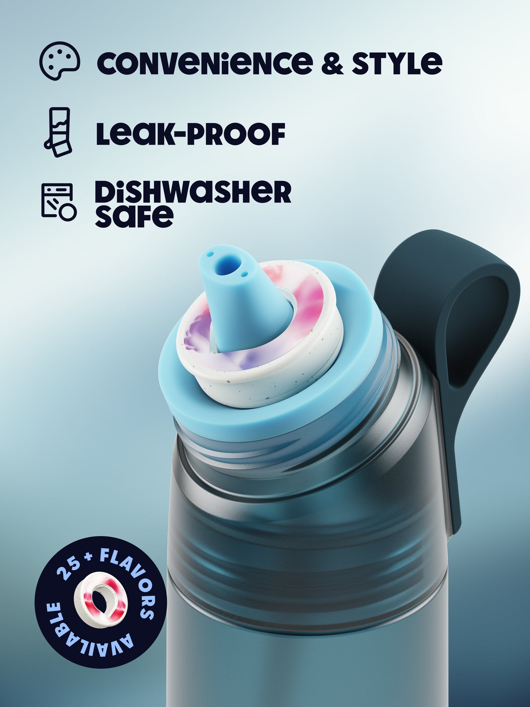 Stormy Blue air up® Twist Pro 600 ml