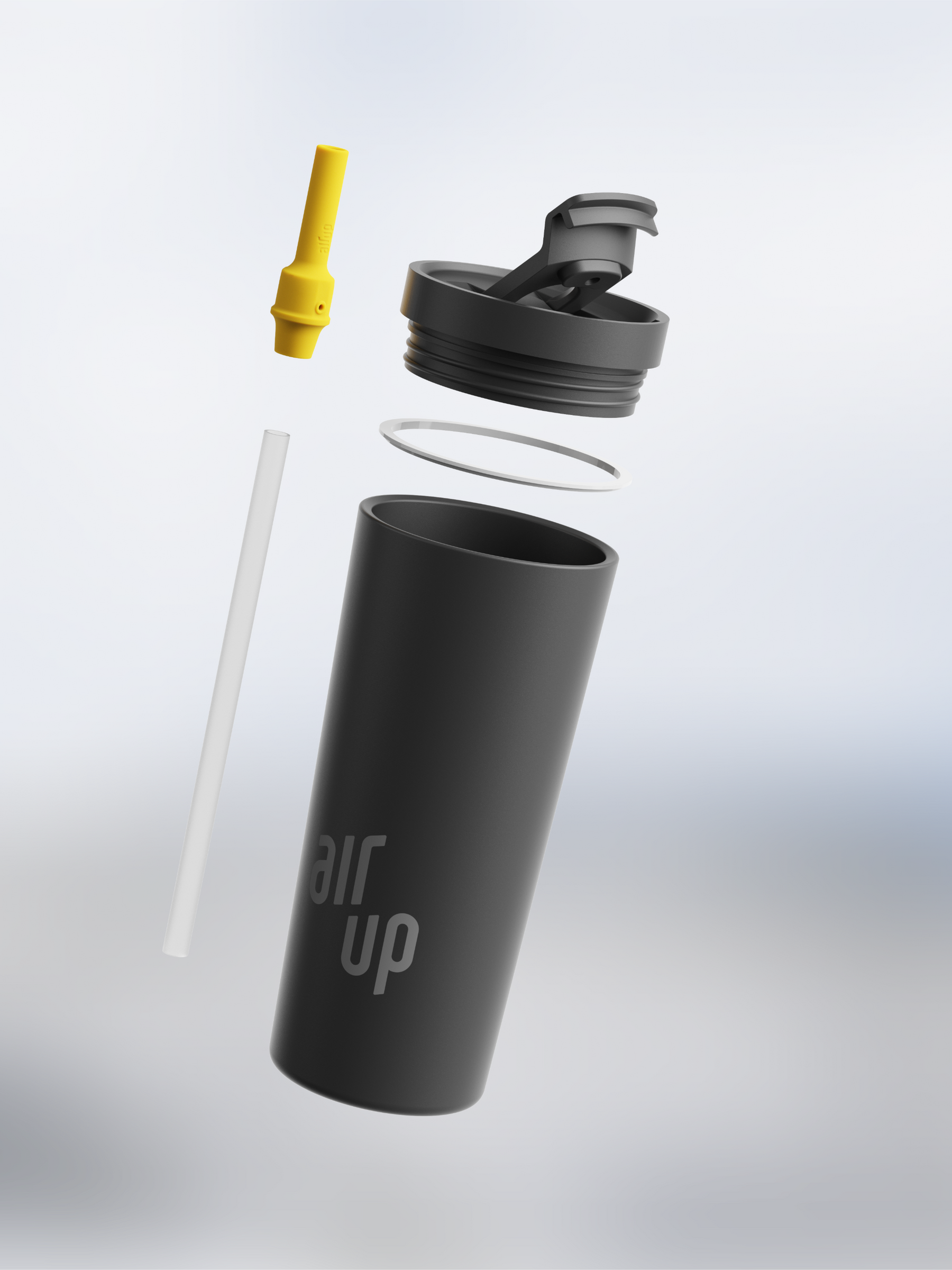 Pitch Black air up® Tumbler 700 ml