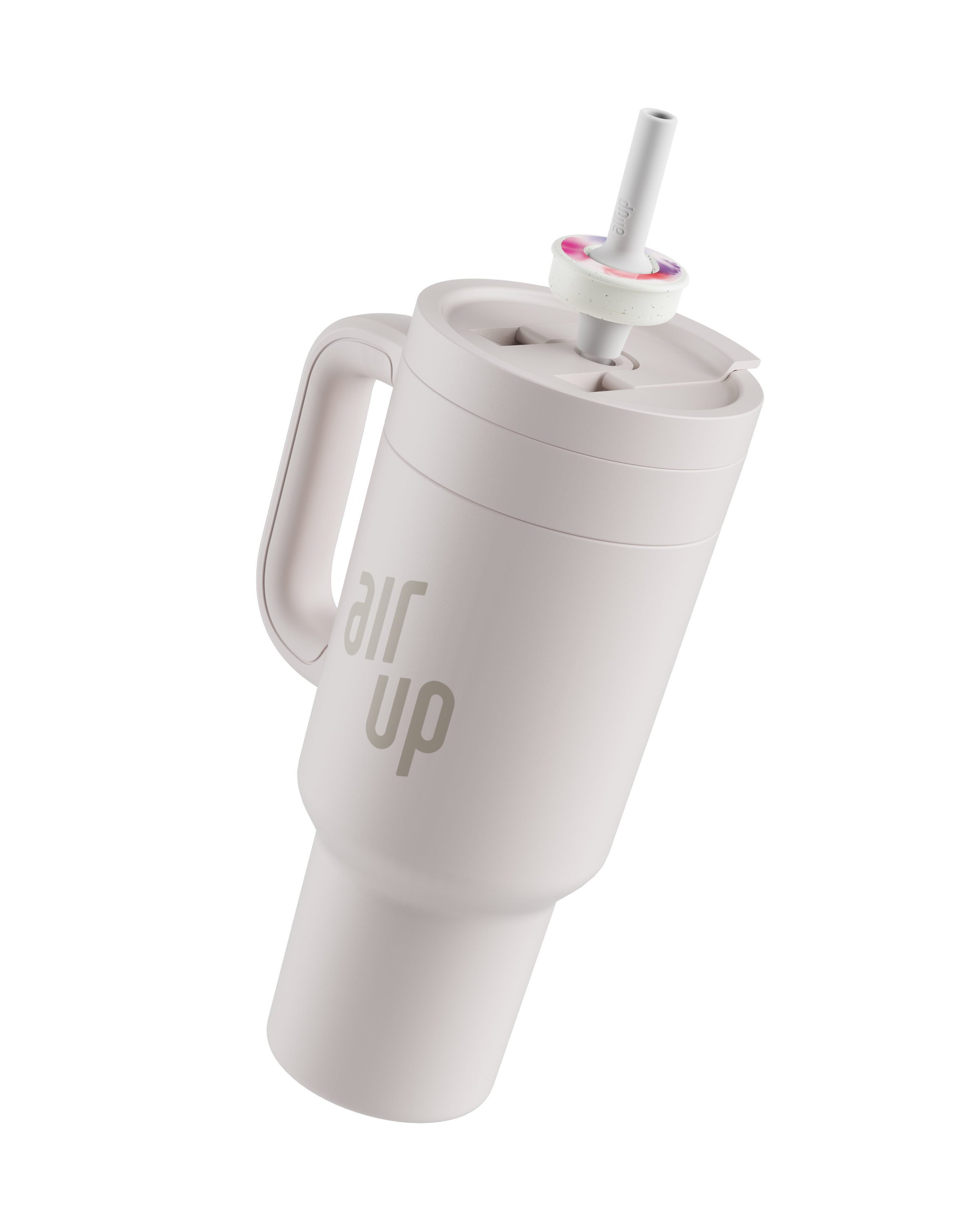 1200 ml air up® Tumbler with Handle Creamy White