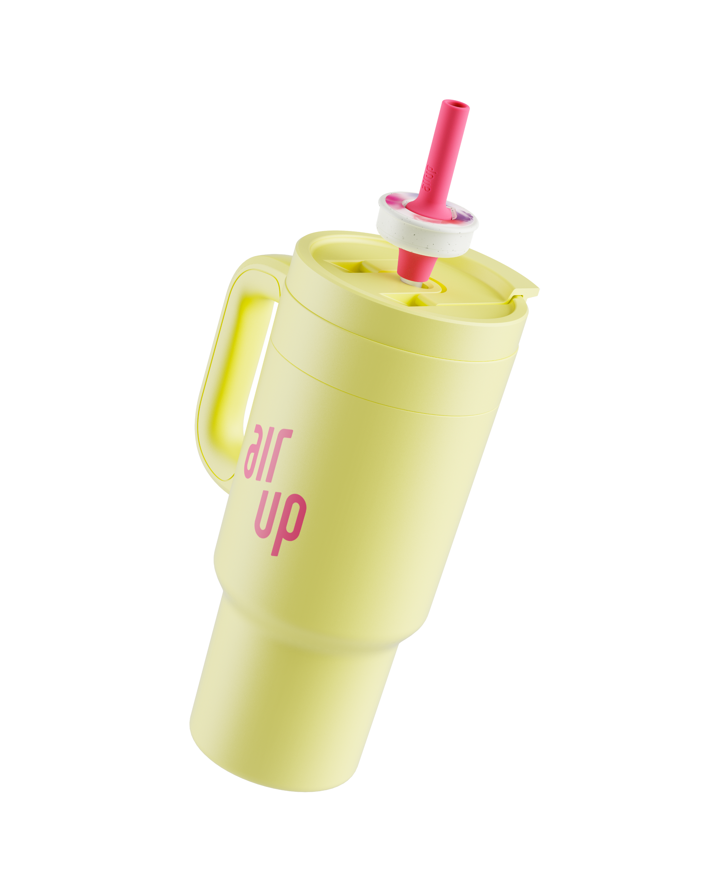 890 ml air up® Tumbler mit Griff Buttercup Pink
