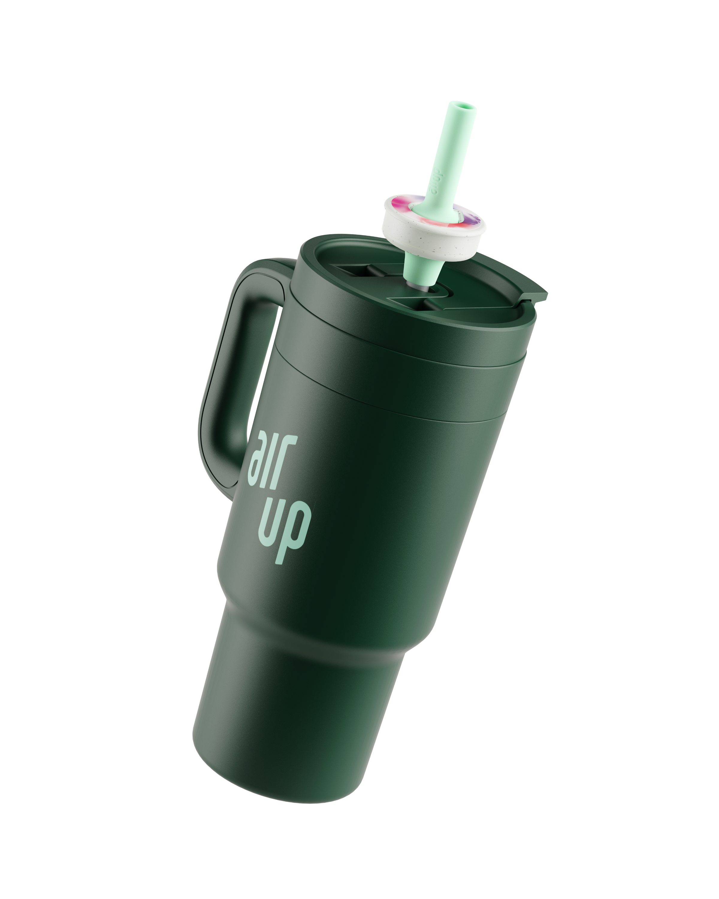 890 ml air up® Tumbler mit Griff Forest Green