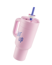 air up® Tumbler with Handle 1200 ml Pink Indigo