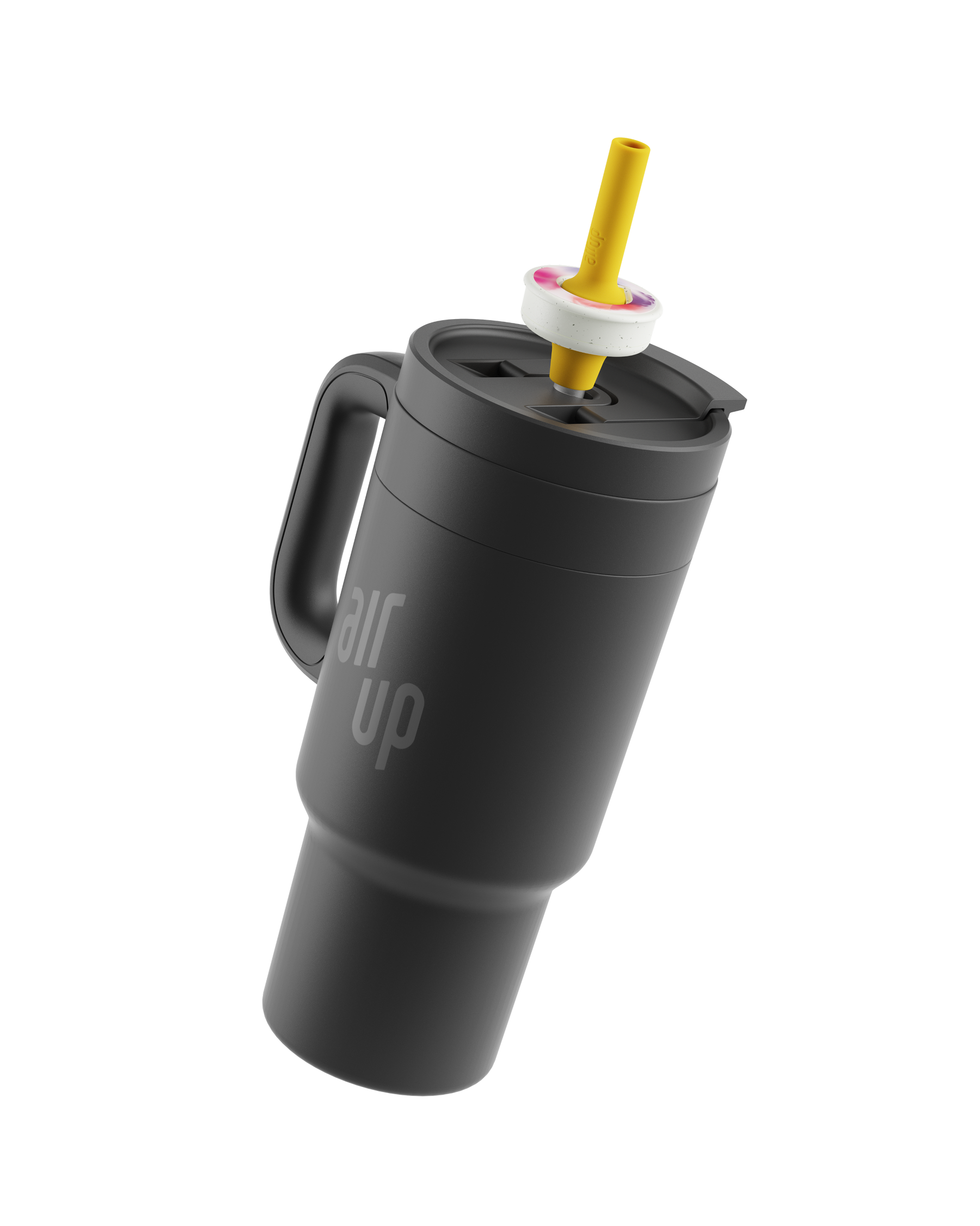 Pitch Black air up® Tumbler with Handle 890 ml