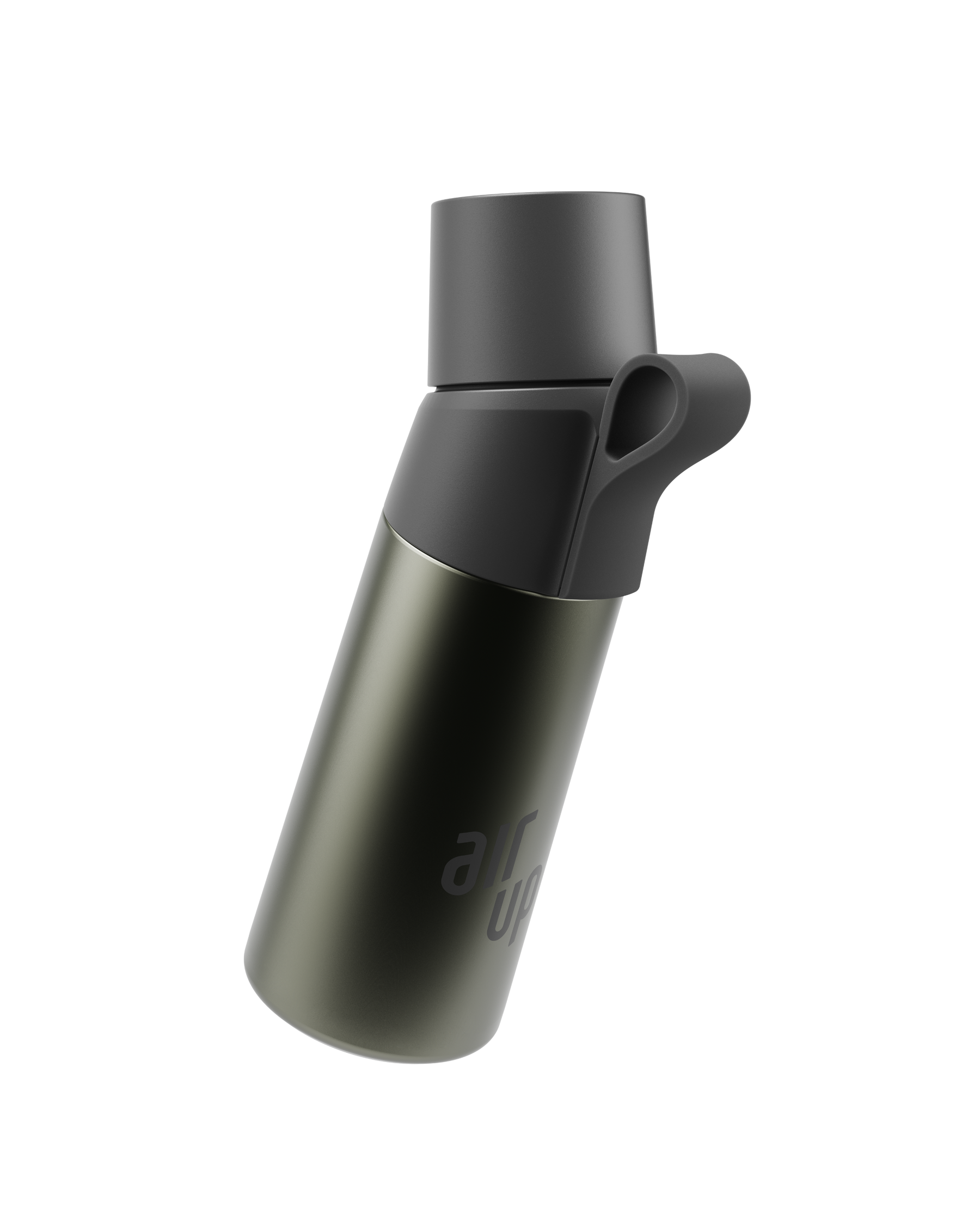 air up® Twist Pro Steel Flasche 480 ml Dusky Obsidian